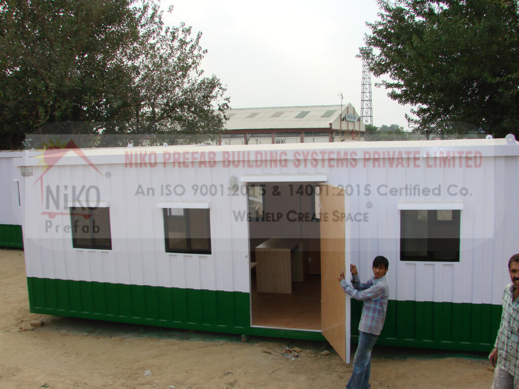 Site Office with attached washroom & kitchen