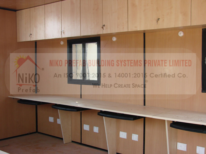 Office Container with Workstations
